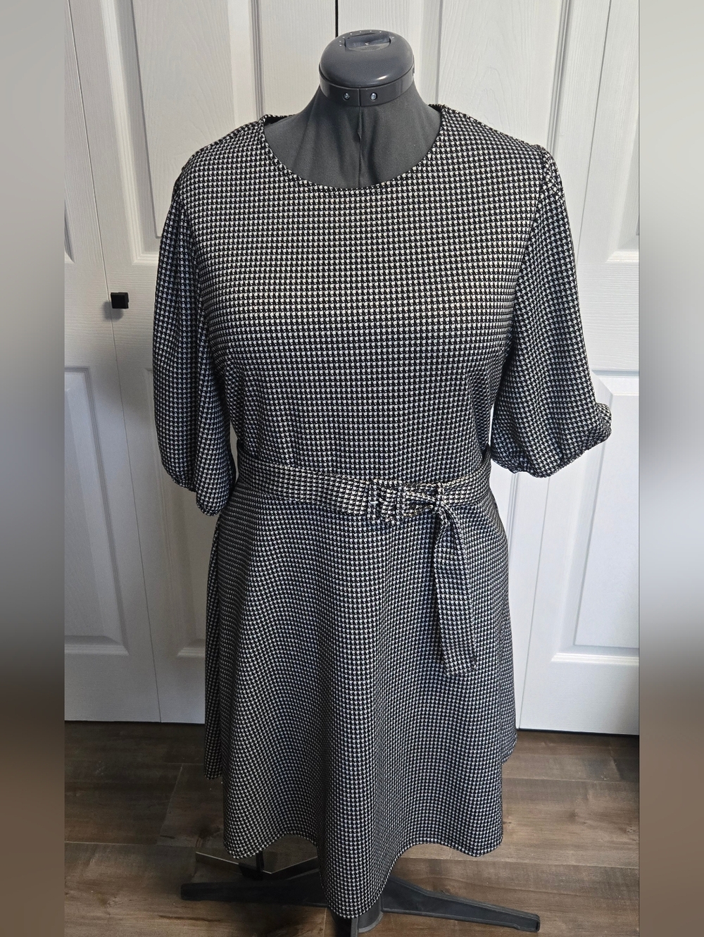 Houndstooth Dress
